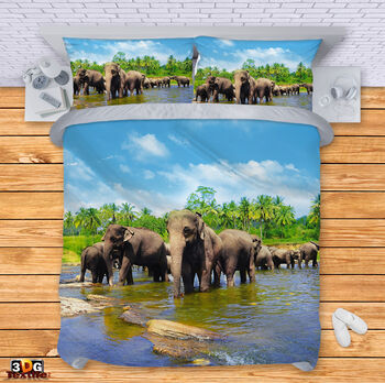 Bed Linen Elephants