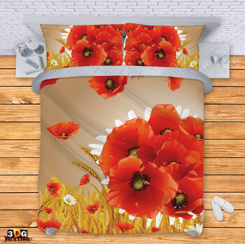 Bed Linen Poppies
