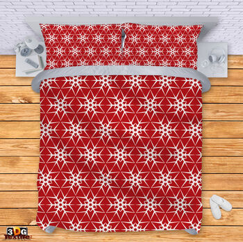 Bed Linen Christmas Stars