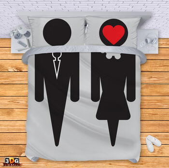 Bed Linen Couple in love 4