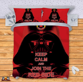 Bed Linen Red Side