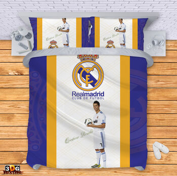 Bed Linen Real Madrid with Ronaldo