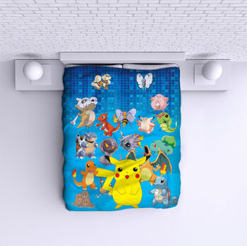 Bed Cover Pokemon GO