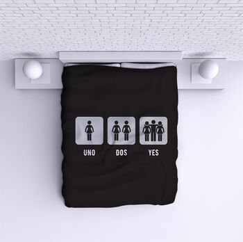 Bed Cover Threesome