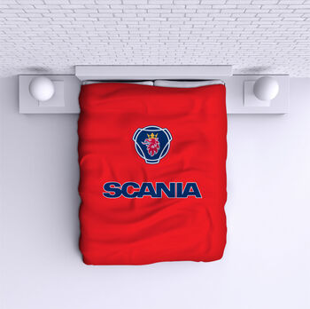 Bed Cover Scania Red