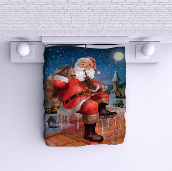 Bed Cover Santa Claus 2
