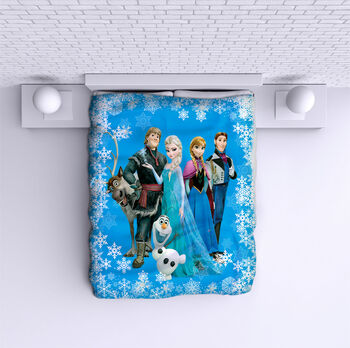 Bed Cover Frozen