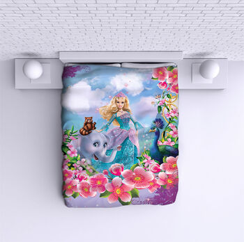 Bed Cover Barbie
