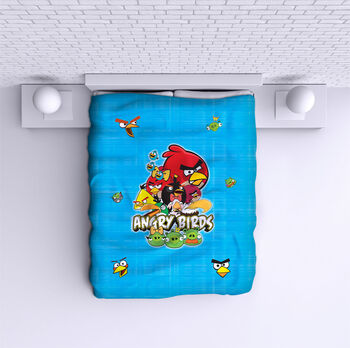 Bed Cover Angry Birds