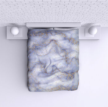 Bed Cover Pink Marble