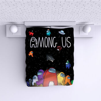 Bed Cover Among Us