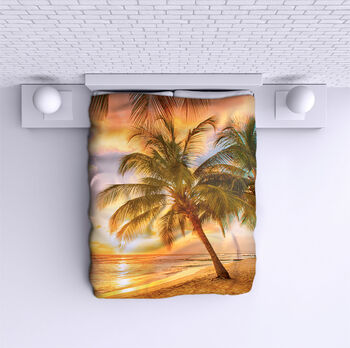 Bed Cover Palms 2