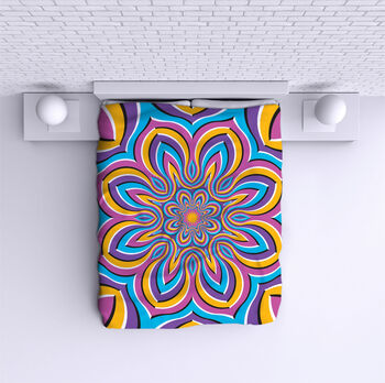 Bed Cover Hypnotic Flower