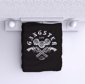 Bed Cover Gangster Life