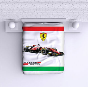 Bed Cover F1 Ferrari