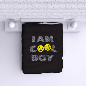 Bed Cover Cool Boy