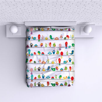 Bed Cover Birds