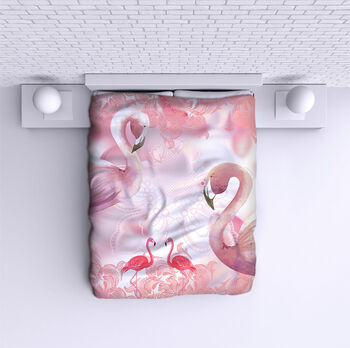 Bed Cover Flamingo