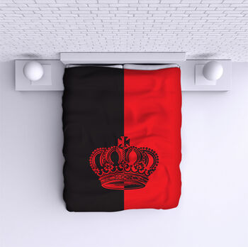 Bed Cover King and Queen red