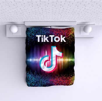 Bed Cover TikTok black
