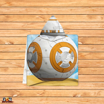 Kids Poncho Towel BB8