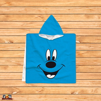 Kids Poncho Towel Mickie