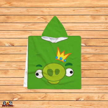 Kids Poncho Towel Angry Birds 1