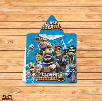 Kids Poncho Towel Clash Royale