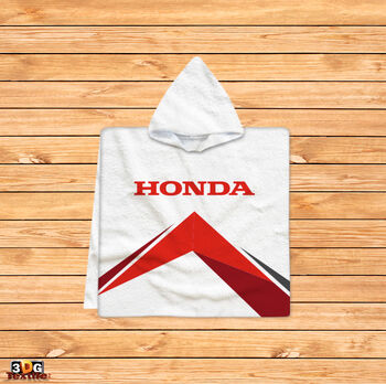 Kids Poncho Towel Honda