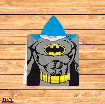 Kids Poncho Towel Batman