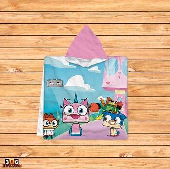 Kids Poncho Towel Unikity
