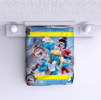 Bed Cover The Smurfs