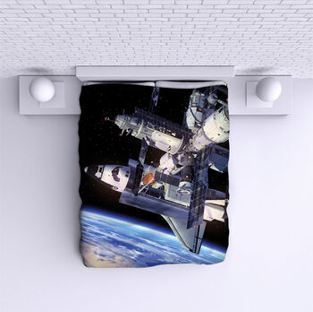 Bed Cover Space station