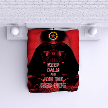 Bed Cover Red Side
