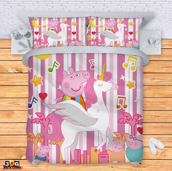 Bed Linen Peppa Pig Party