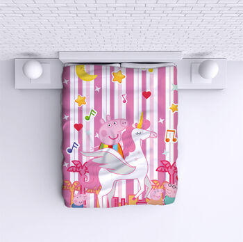 Bed Cover Peppa Pig Party
