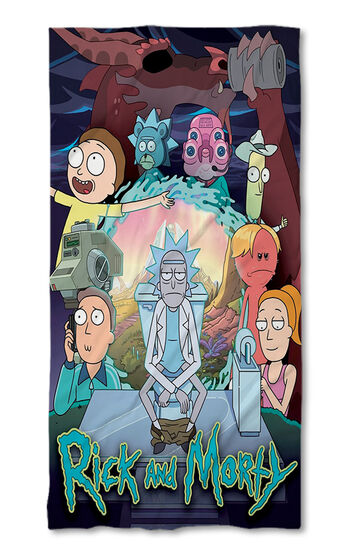 Beach Towel Rick and Morty 4