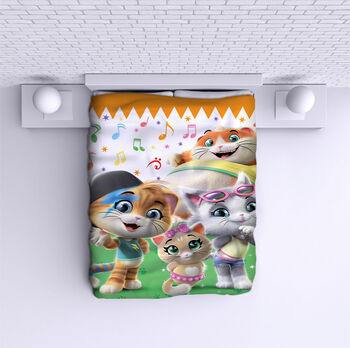 Bed Cover 44 Cats