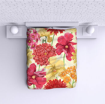 Bed Cover Flowers 2