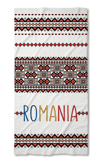 Beach Towel Folk Line 2021 Romania 5