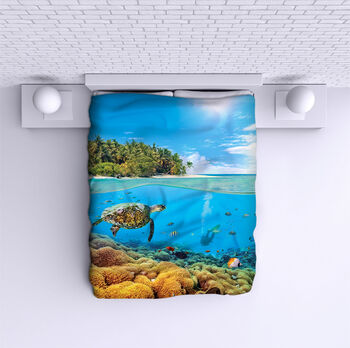 Bed Cover Sea bottom
