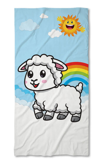 Beach Towel Cute sheep