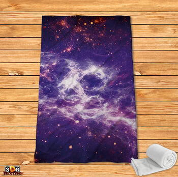 Fleece Blanket Galaxy 12