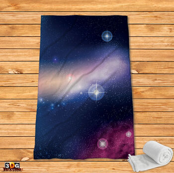 Fleece Blanket Galaxy 17