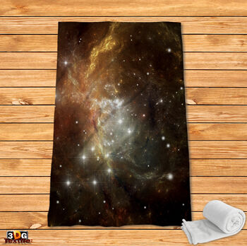 Fleece Blanket Galaxy 26