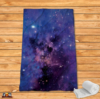 Fleece Blanket Galaxy 39