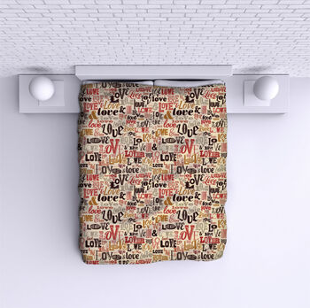 Bed Cover Saint Valentine Love 2