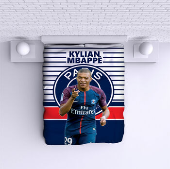 Bed Cover Kylian Mbappe