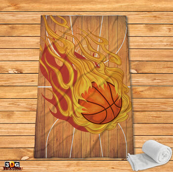 Fleece Blanket Basketball