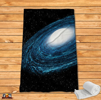Fleece Blanket Black hole